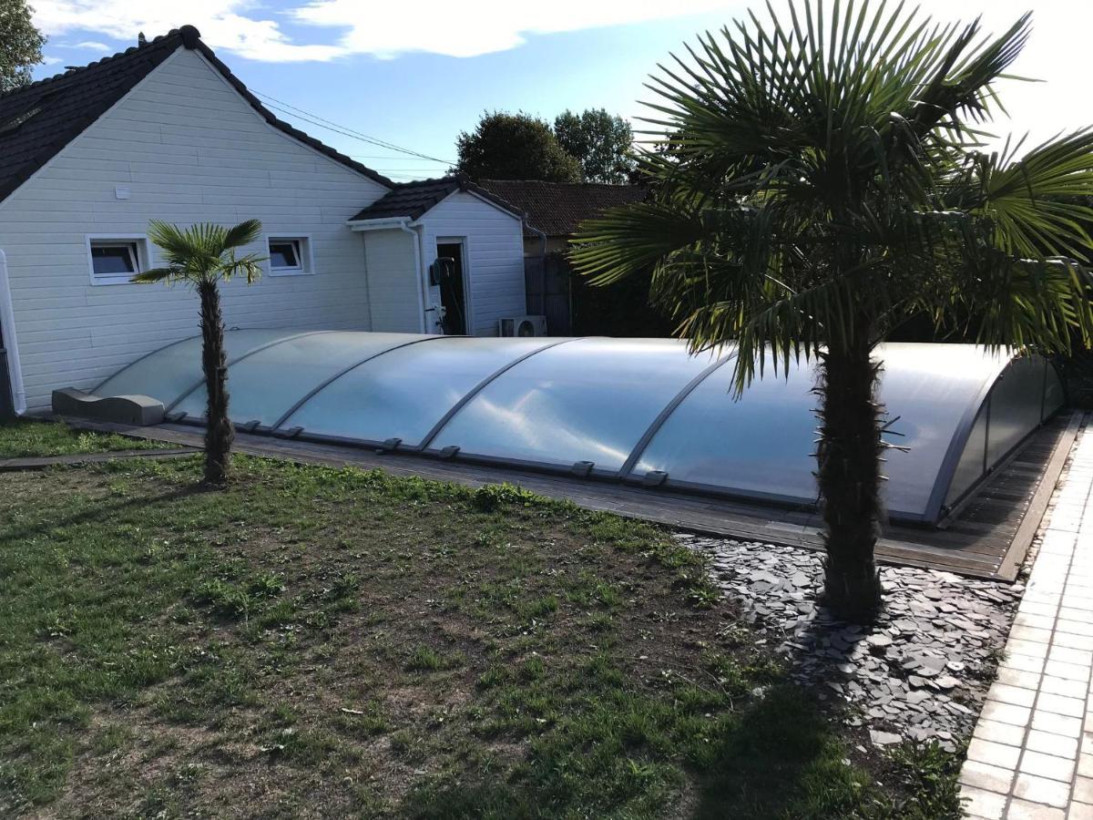 Gite Spa Sauna Piscine Aubin-Saint-Vaast Екстериор снимка